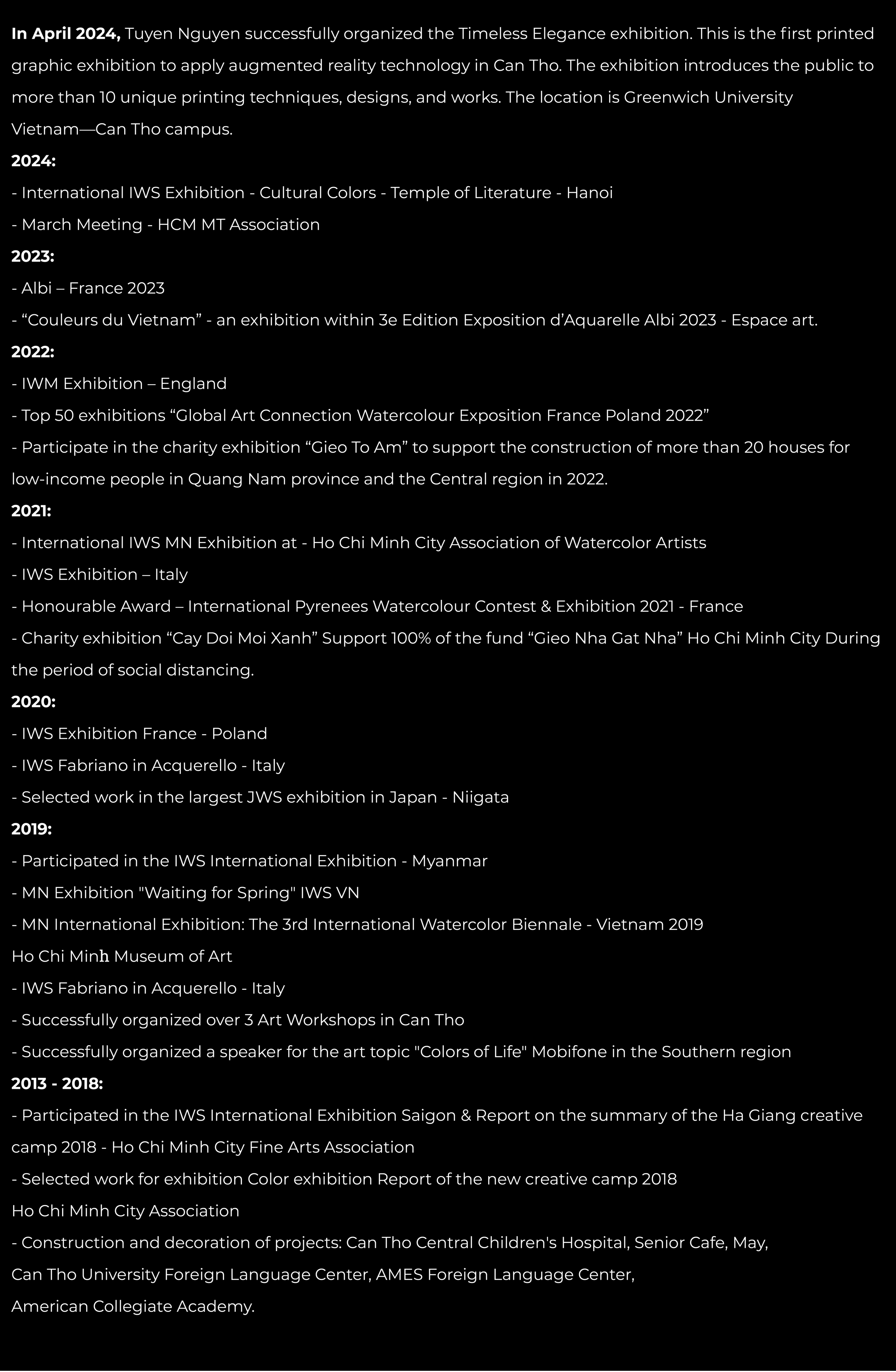 Giới thiệu Tuyền Nguyễn